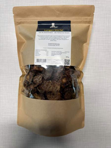 Lungen-Würfel Rind